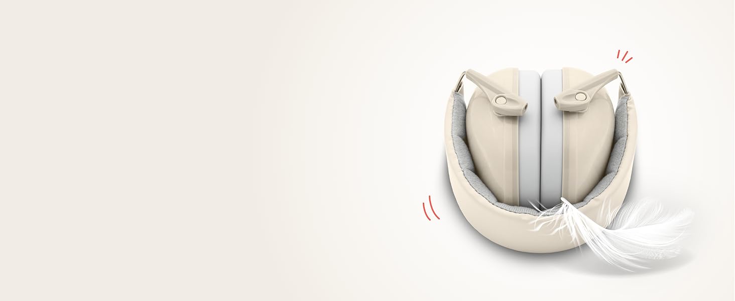 Schallwerk® Kapselgehörschutz Kiddies (Sandy Beige) - Навушники для захисту вух для дітей, Schallwerk®