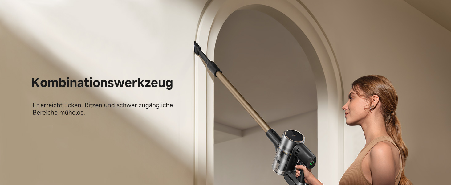 Mova S5 Sense: Бездротовий акумуляторний пилосос з тривалою роботою до 97 хвилин, для килимів, твердих підлог та шерсті тварин. Тиха, самостійна, з антизаплутуванням.