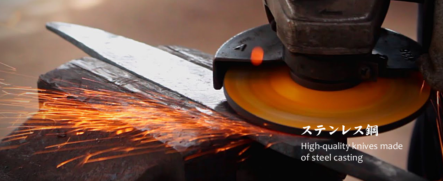 Ніж кухарський HOSHANHO 15 см з нержавіючої сталі, професійний, ергономічна ручка, срібний