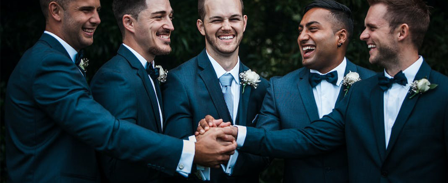 Чоловічий нагрудний хустинка HISDERN з візерунком пає, жаккард, для весілля, свята, самостійне зав'язування, блакитний