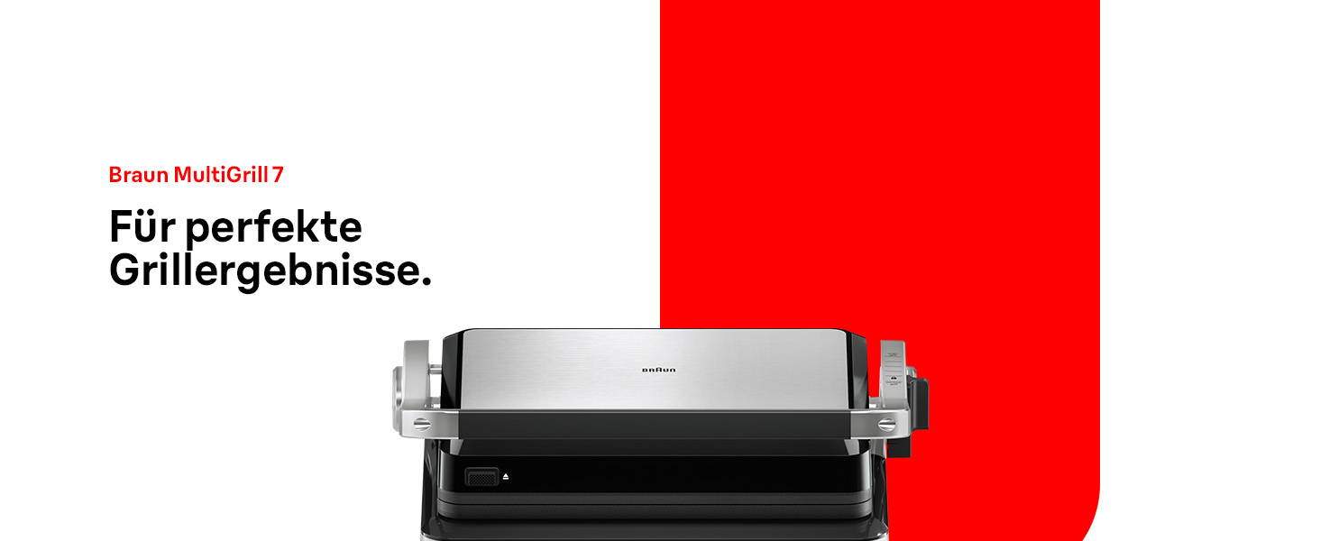 Електричний гриль Braun MultiGrill 7 CG7020: 3-в-1 (контактний гриль, BBQ, духовка), 2000W, велика поверхня (12 бургерів), регулювання температури, для дому