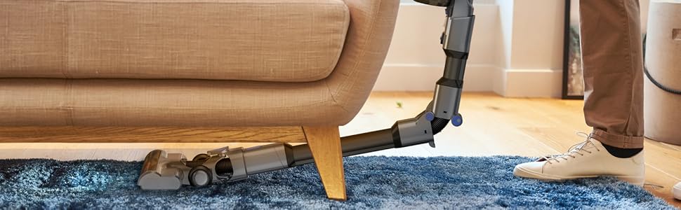 Пылесос беспроводной Rowenta X-Pert 3.60: 45 минут работы, аккумулятор Li-Ion, светодиодный насадка, серый/голубой