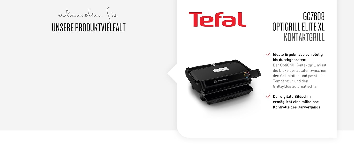 Тіфаль Plancha Booster Tischgrill: електричний гриль-стіл, 2200 Вт, велика поверхня, зона Boost, 6 температурних режимів, знімні антипригарні пластини, піддон для жиру, Thermo-Spot, чорний, CB6428