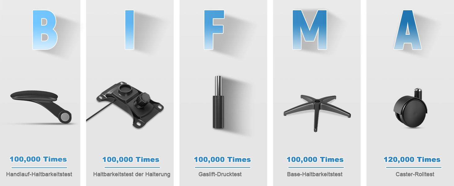 Офісний стіл з підтримкою попереку Rattantree, ергономічний, регульовані підлокітники, регульована висота, поворотний, дихаюча спинка, чорний, без підголівника