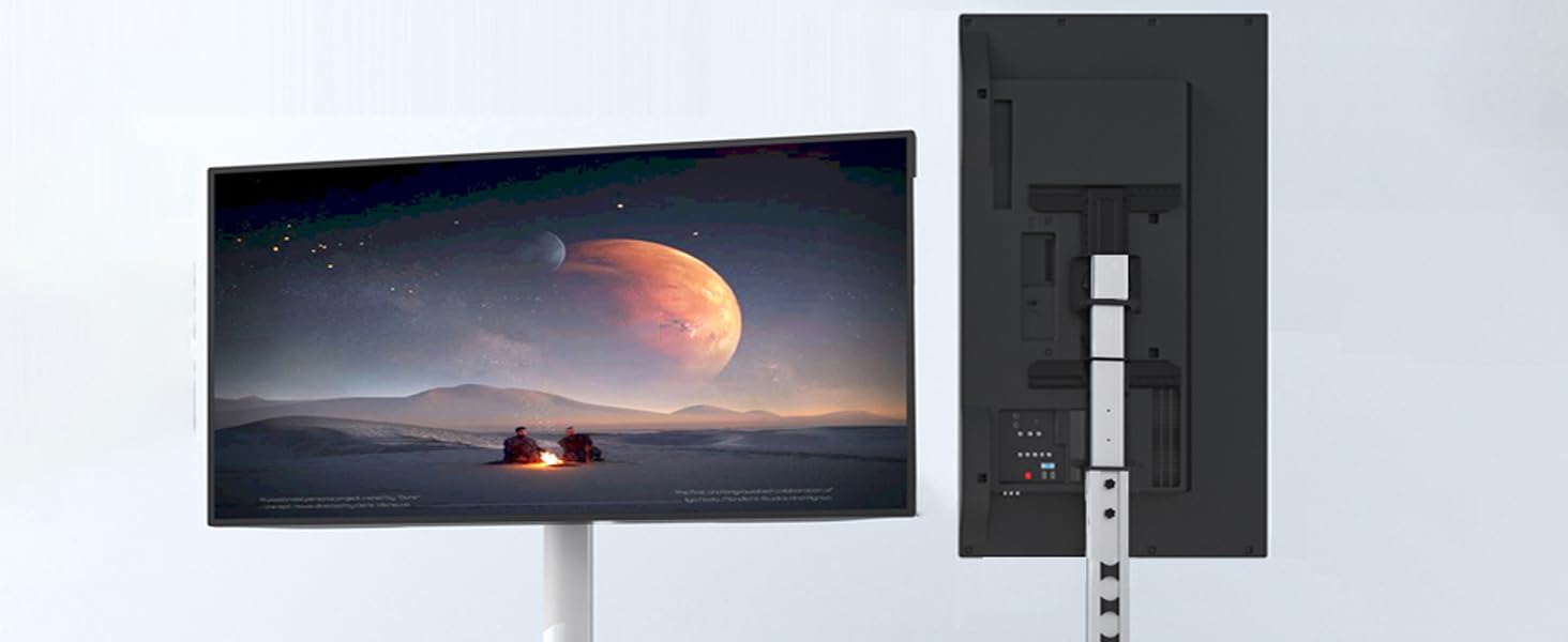 Підставка для телевізора XTRARM Proton 300: регульована висота 191 см, VESA, 32-75