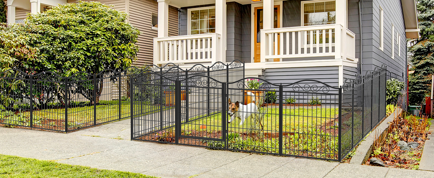 Летіжне полотно BingoPaw XXL для цуценят: міцний металевий забіг для собак, кроликів, котів, хом'яків (8 частин, 80 см)