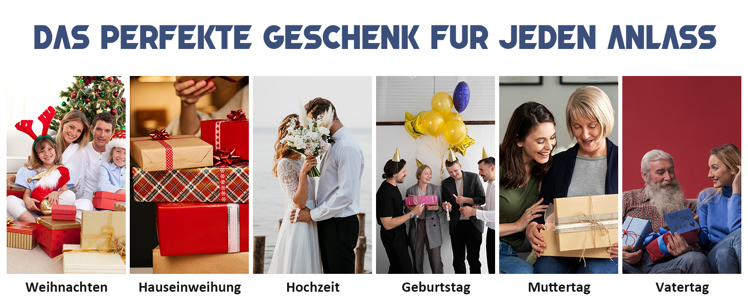 Набір з 3 дерев'яних обробних дощок, великі, з антибактеріальним покриттям, з пресом для часнику, для кухні, для овочів/фруктів/м'яса, бежевий+зелений+темно-синій