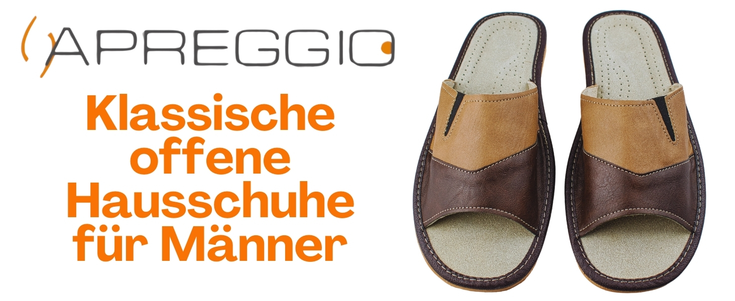 Чоловічі тапочки APREGGIO з натуральної шкіри – зручні та комфортні, сірого кольору, розмір 40-46 (EU 43)