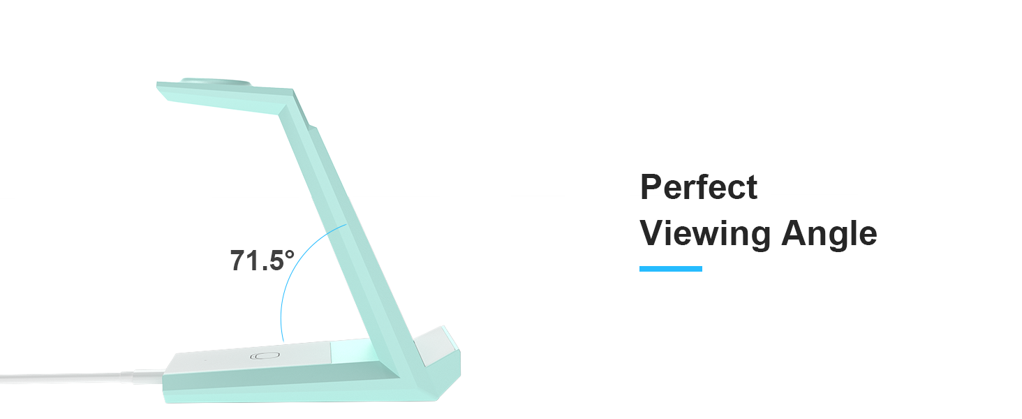 Зарядний пристрій NANAMI 3-в-1 для Samsung Galaxy Watch, Buds та смартфонів S25, S24, S23 Ultra, Z Flip, Z Fold (зелений)