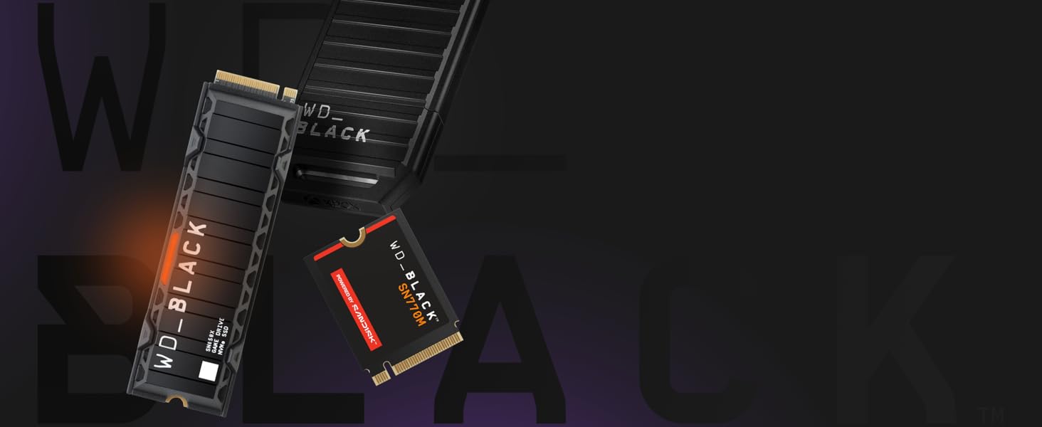 WD_BLACK SN770M 2TB NVMe SSD M.2 2230 для геймінгу (Steam Deck, Surface)