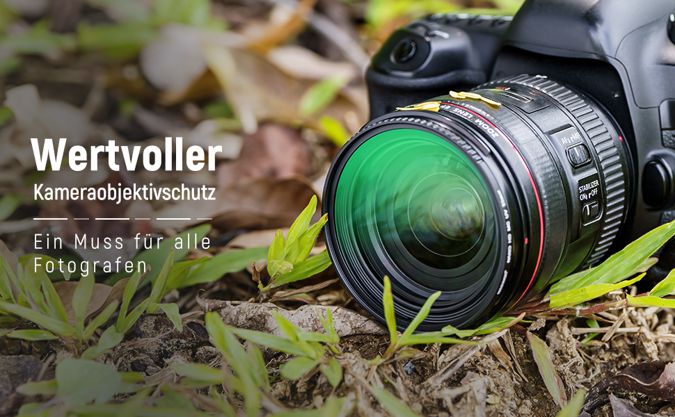 Фільтр NEEWER 52mm MC UV з 24-шаровим нанопокриттям: захист, оптичне скло HD, водонепроникність, стійкість до подряпин, ультратонкий алюмінієвий каркас