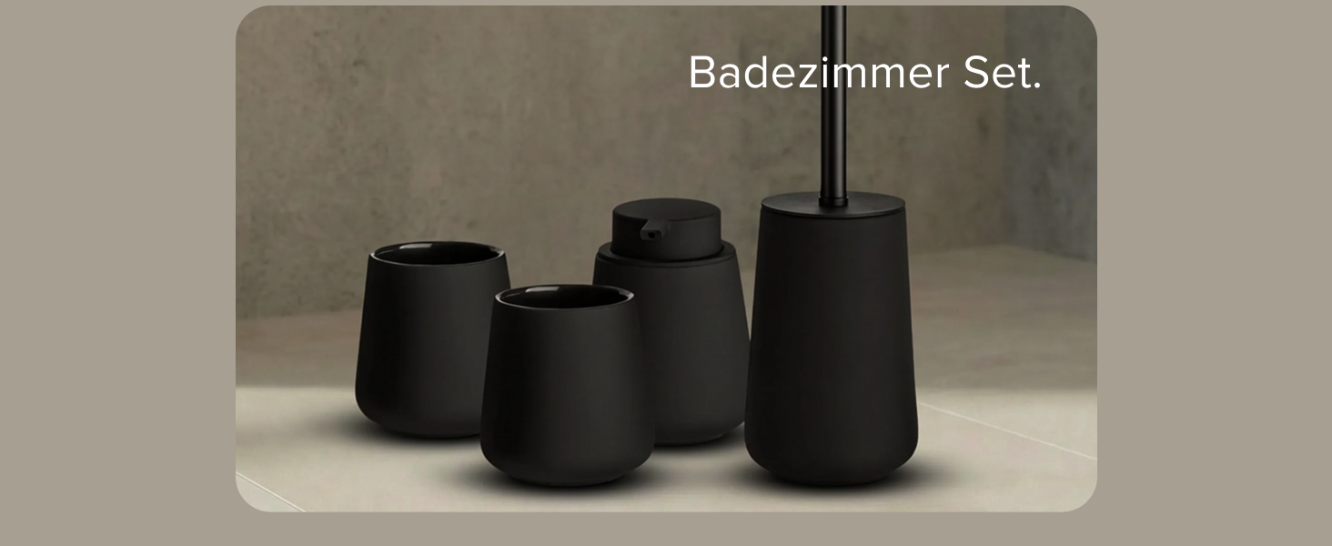 Сміттєвий кошик для ванної кімнати blackswedenhome 5Л, педальний відро з м'яким закриттям Softclose та внутрішнім контейнером, чорний