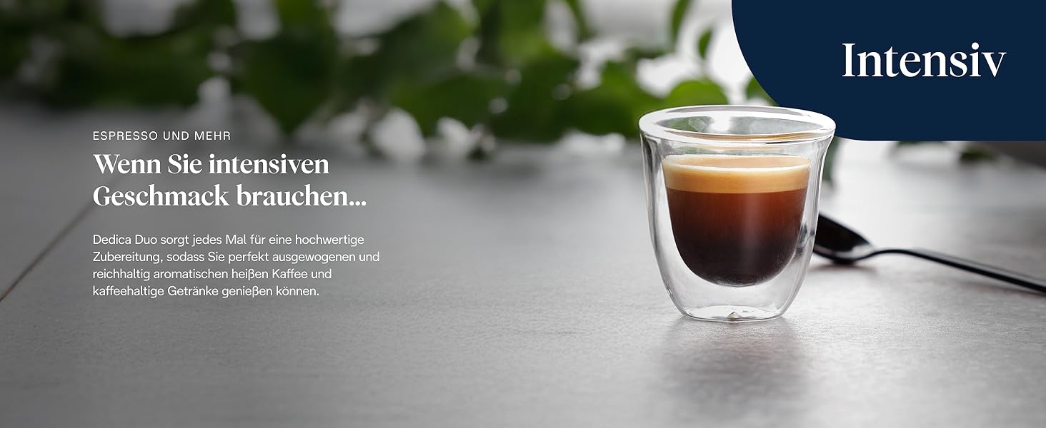 Еспресо-кавомашина De'Longhi Style EC 685.B Dedica 2025 з професійним капучинатором, 15 см, для кави та ESE Pads