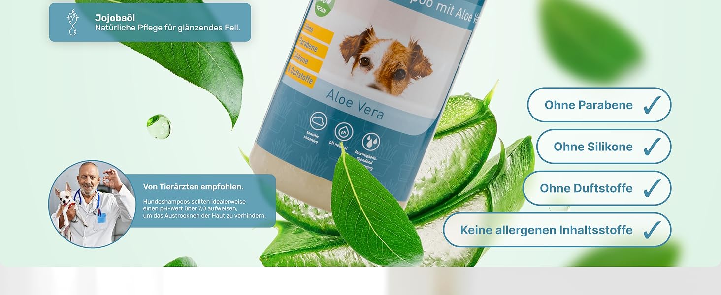 Підвищена годівниця для собак PetTec® великих порід [2 x 2,5 л, чорний] - годівниця для собак, регульована за висотою, миска для собак, годівничий бар, миски для собак (Алое Вера)