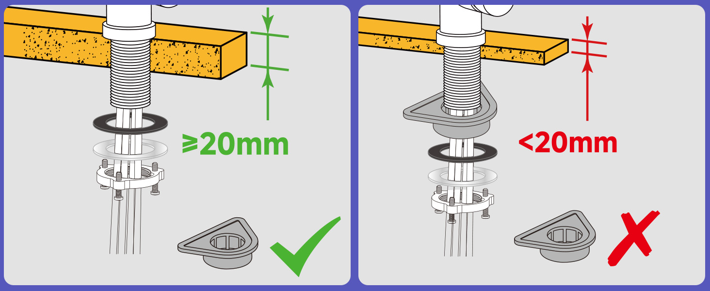 Змішувач кухонний висувний з нержавіючої сталі, 360° поворот, 4 режими, високий вилив, для мийки, ABS-розпилювач, G3/8 з'єднання (тільки для EU)