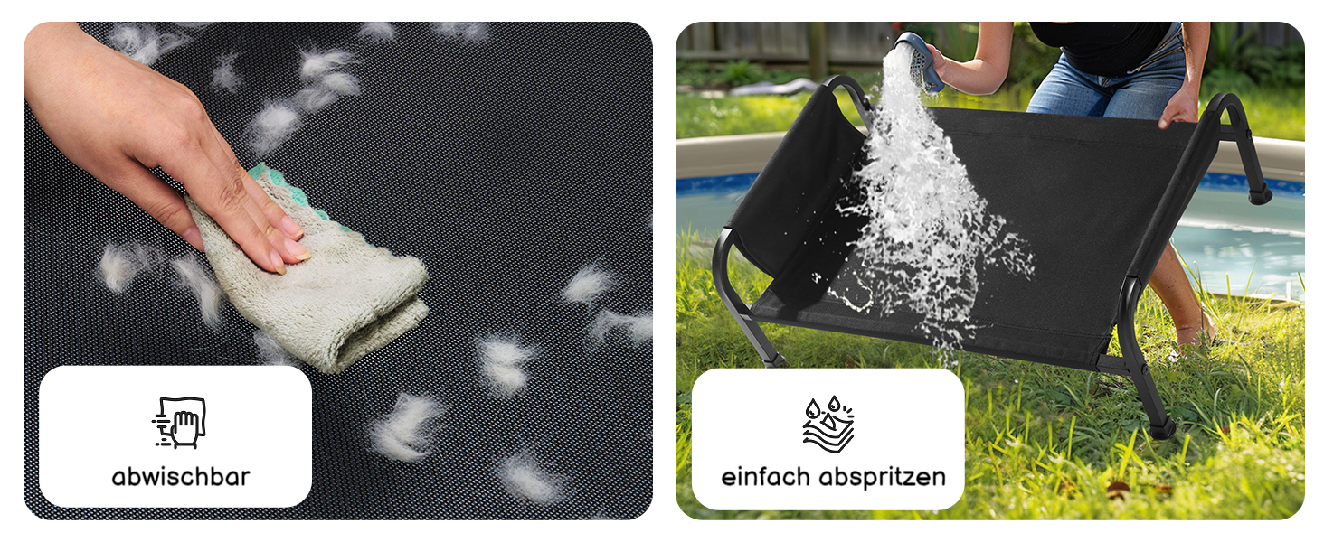 Ліжко для собак Veehoo - м'яке, з ортопедичним матрацом, 60x45x10 см, білий колір