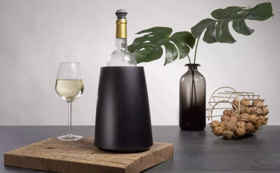 Охолоджувач для вина Vacu Vin Active Elegant, нержавіюча сталь, 208×155 мм