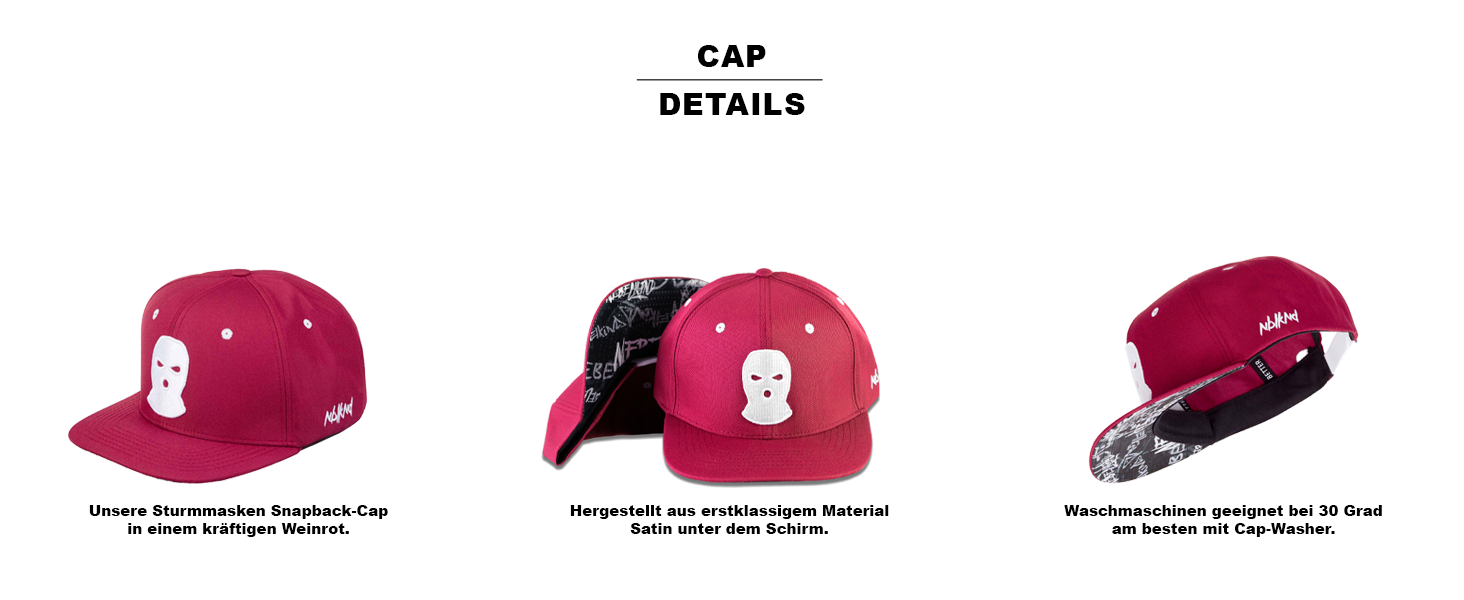 Кепка бейсболка Nebelkind Snapback унісекс, прямий козирок, регульований розмір, міський стиль, патч, зимова маска