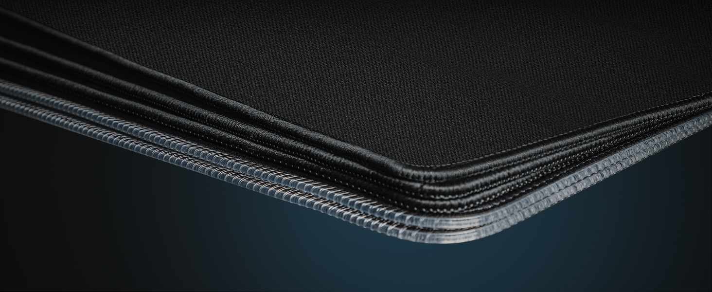 Ігрова мишка Pad Black Shark Manta P3 XL (90x40 см) - килимок для миші з RGB підсвічуванням, вологостійкий, чорний