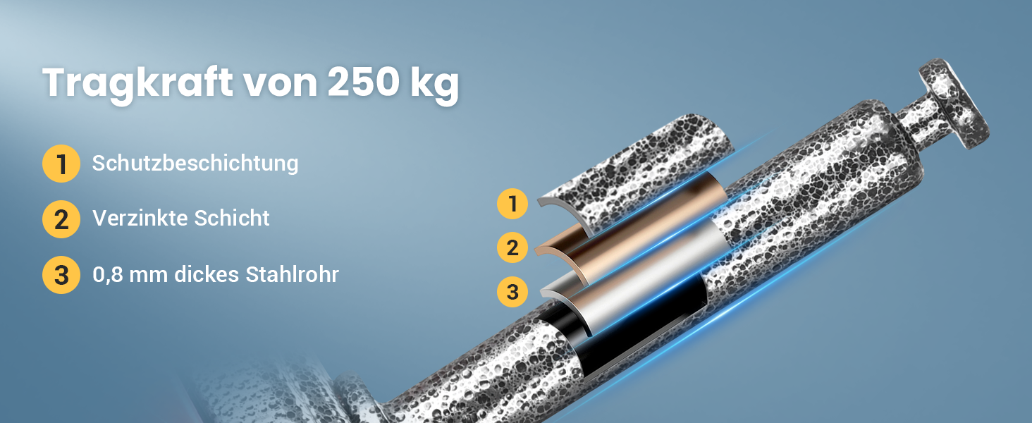 Універсальний складаний візок YEAUPE PRO 260L (250 кг) для пляжу, саду, покупок: міцний, чорний