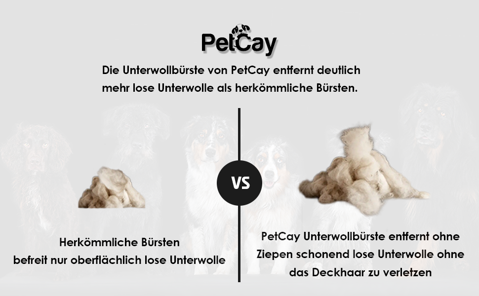 Щітка для вичісування підшерстка собак та котів середньої та довгої шерсті - щітка проти ковтунів та підшерстка