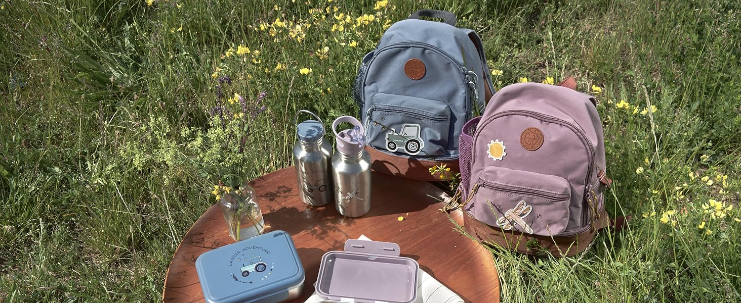 Дитячий рюкзак LÄSSIG Adventure Dragonfly з нагрудним ременем, 6,5L, від 3 років