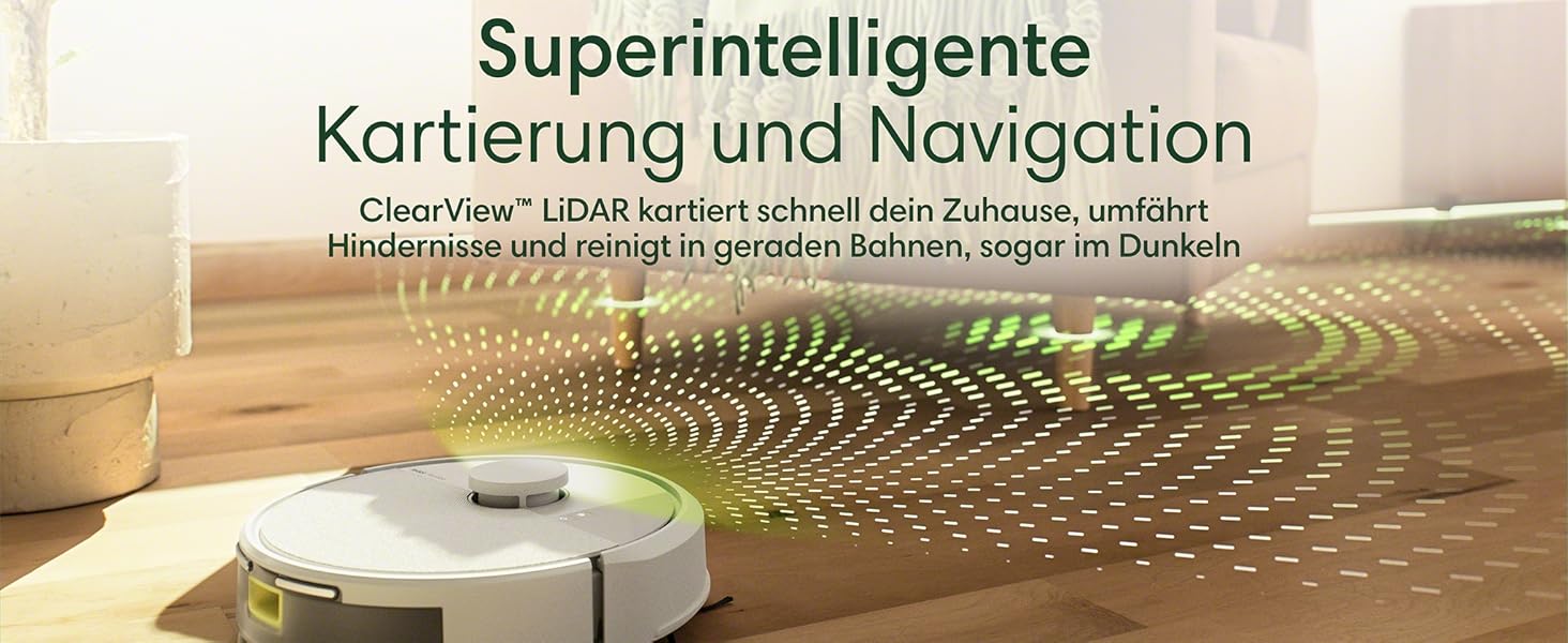 iRobot Roomba 105 Combo + AutoEmpty Dock: Робот-пилосос з автопорожненням, функцією миття та LiDAR навігацією - Чорний