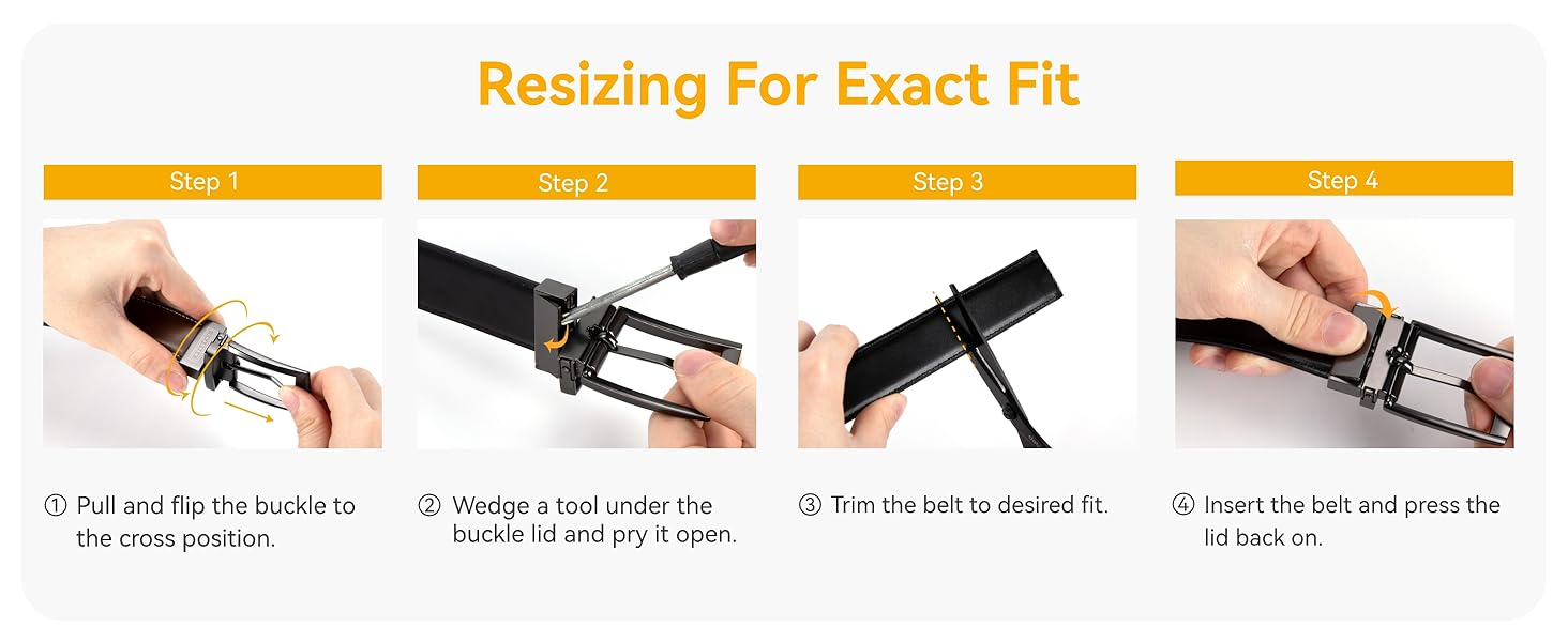 Чоловічий шкіряний ремінь CHAOREN, ремінь для костюма та ділового стилю, 32 мм, чорний/коричневий, розмір 93 см (загальна довжина 105 см)