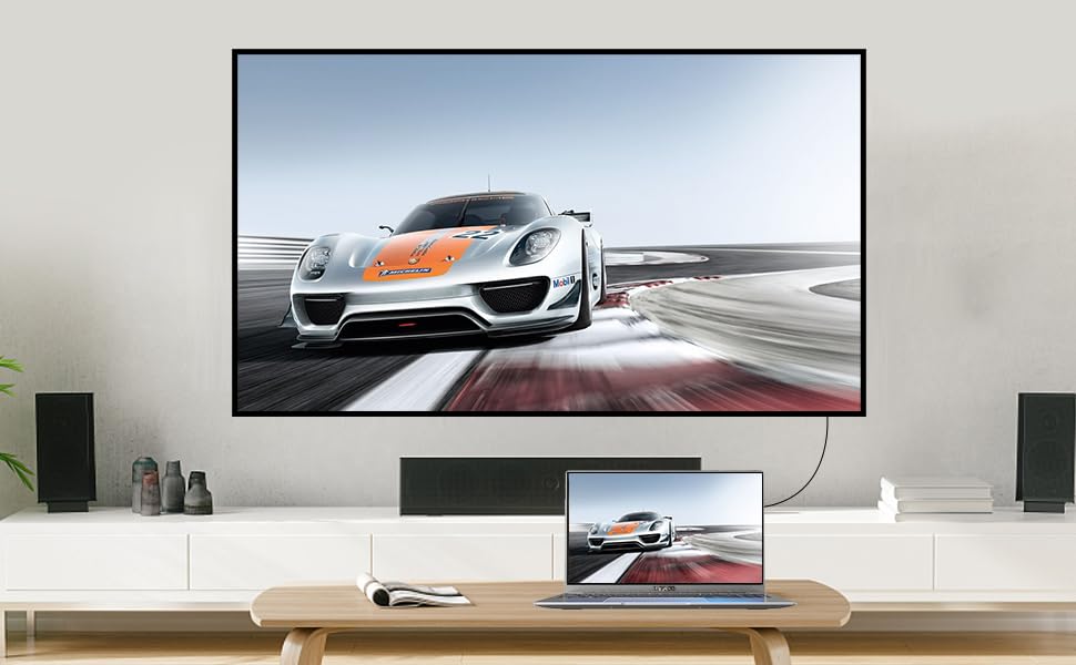 HDMI кабель Soonsoonic 5 метрів 4K 60Hz HDR, Ethernet, для TV, монітора, ноутбука, Xbox, PS4/PS5
