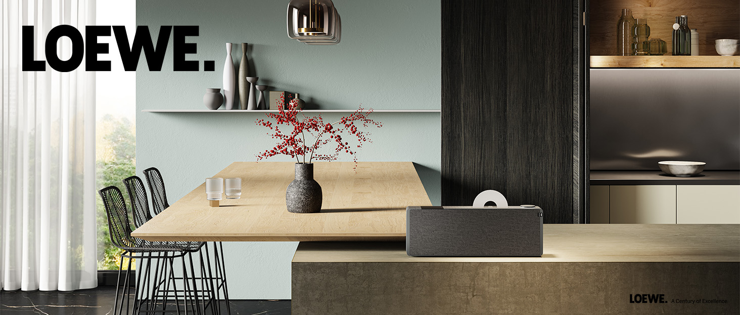 Loewe We. HEAR 2 Storm Grey – Портативна Bluetooth колонка 60W, водостійка, до 17 годин роботи