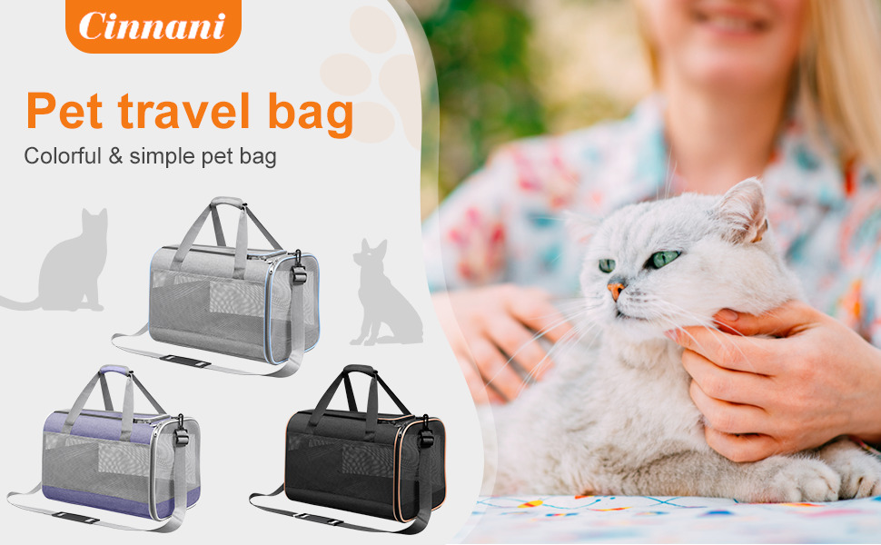 Чорна сумка-переноска для собак, ідеальна для подорожей, міцна та довговічна