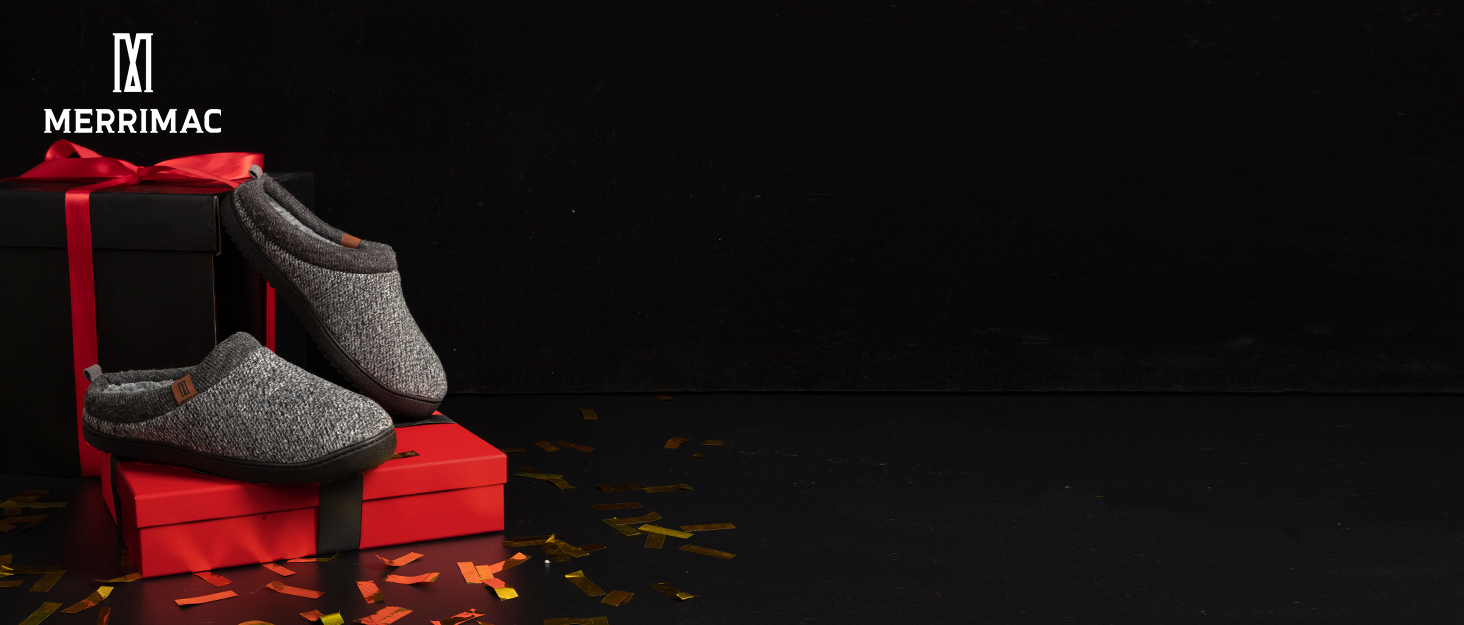 Чоловічі домашні тапочки MERRIMAC з Memory Foam, зручні та неслизькі