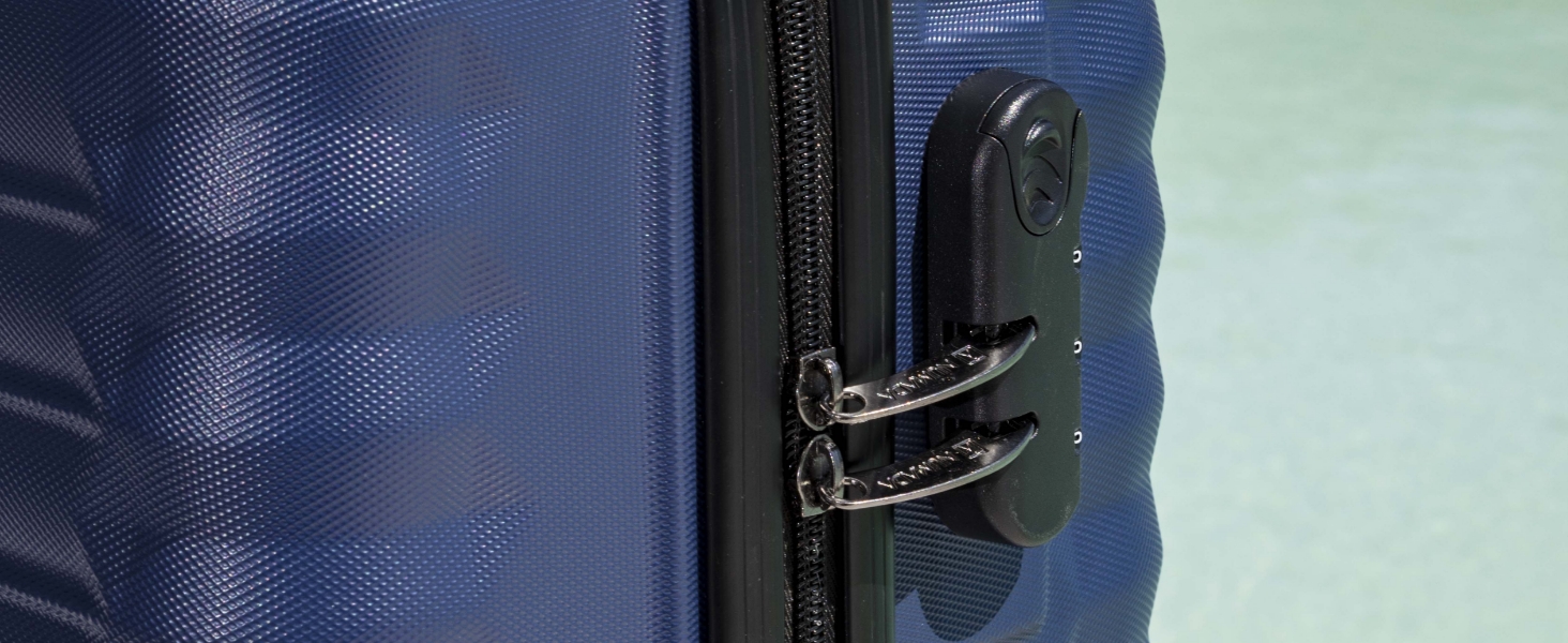 Дорожня валіза Upfly XS 55x36x19 см, 31 л, ABS, 4 подвійні гумові колеса, кодовий замок, жорсткий корпус, з роздільником і ременями для фіксації речей