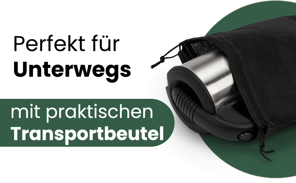 Електричний чайник Clatronic WKS 3692: 1,5 л, нержавіюча сталь, без BPA, для дому та подорожей (з чашкою)