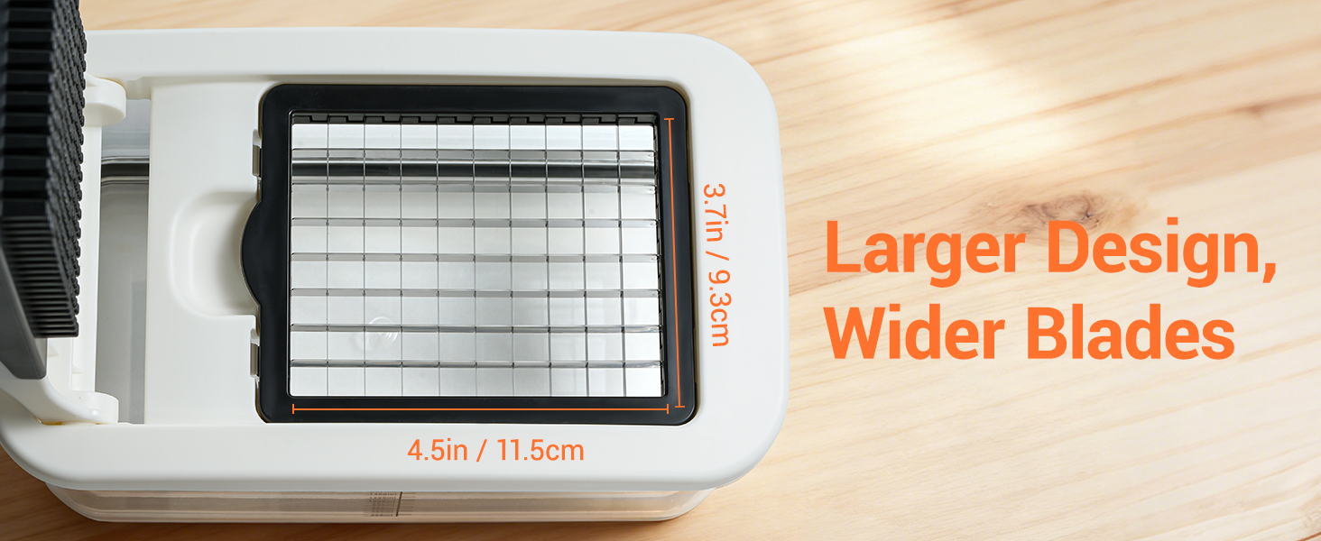 Нарізчик овочів Sopito з 6 лезами, 2 л контейнер, захист рук та рукавички, овочева спіраль, овочевий чіпер