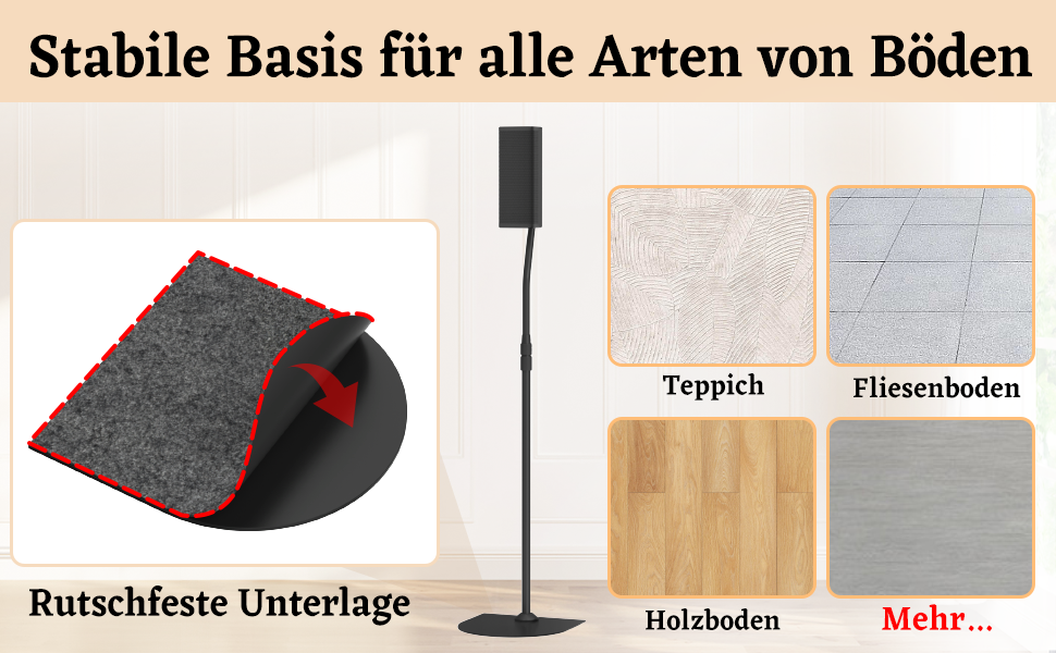 Регульована за висотою підставка для колонок Bose з кріпленням Slideconnect, для Bose Surround 700, OmniJewel Lifestyle 650, CineMate GS Series II