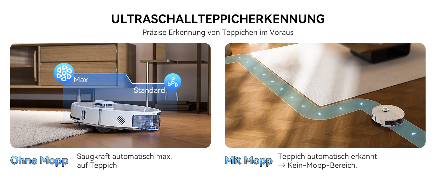 Робот-пилосос Tesvor S8 Pro з функцією миття - 8000Pa, LiDAR-навігація, 240 хв роботи, керування через додаток/Alexa, для прибирання шерсті тварин, килимів та твердих підлог