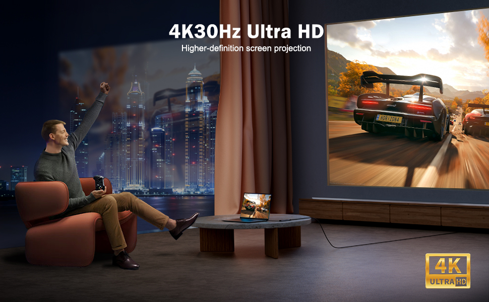 Док-станція USB-C хаб 3 Display-2025: 3 монітори, 2x HDMI 4K, VGA, Ethernet 1000M, 4 USB A 3.0/2.0, 100W PD, SD/TF, AUX 3.5mm, адаптер для Windows/Mac/Dell/HP