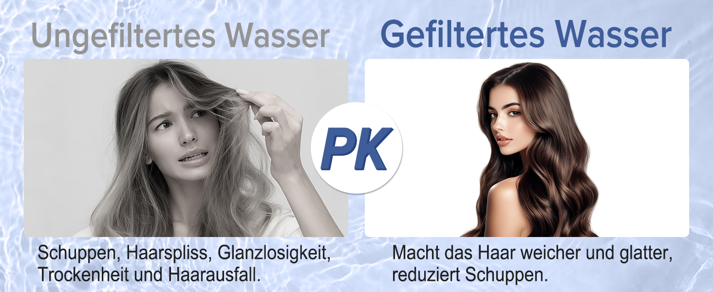 Насадка для душу зі шлангом 2м, фільтрована ручна лійка з високим тиском, економія води з мінеральними кульками, 5 режимів, стоп-функція для жорсткої води, видалення залишків хлору, бактерій та важких металів (срібляста з шлангом)