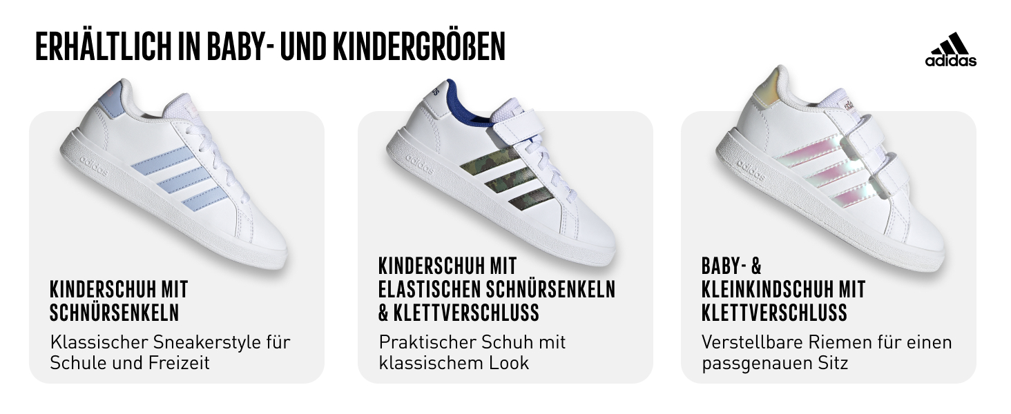 Жіночі кросівки Adidas Grand Court 2.0, 39 1/3 EU, білий/чорний, оригінальна модель