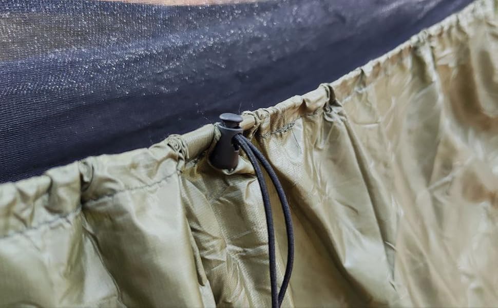 Захисний чохол для підковдри Hammock Shield Ultra Light Ripstop Nylon DWR - вітро- та водонепроникний