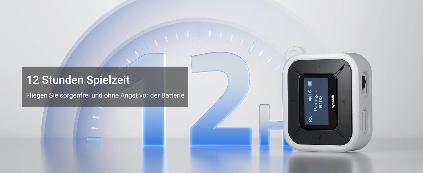 Bluetooth-трансмітер та ресивер Syntech 5.3 з LED-дисплеєм, адаптер 3.5 мм AUX для літака, авто та навушників AirPods, низька затримка, Dual Link, білий
