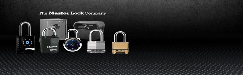 Компактний сейф Master Lock P005CEURBLKHRO з кодовим замком та сталевим тросом для цінностей, документів та смартфонів, Small