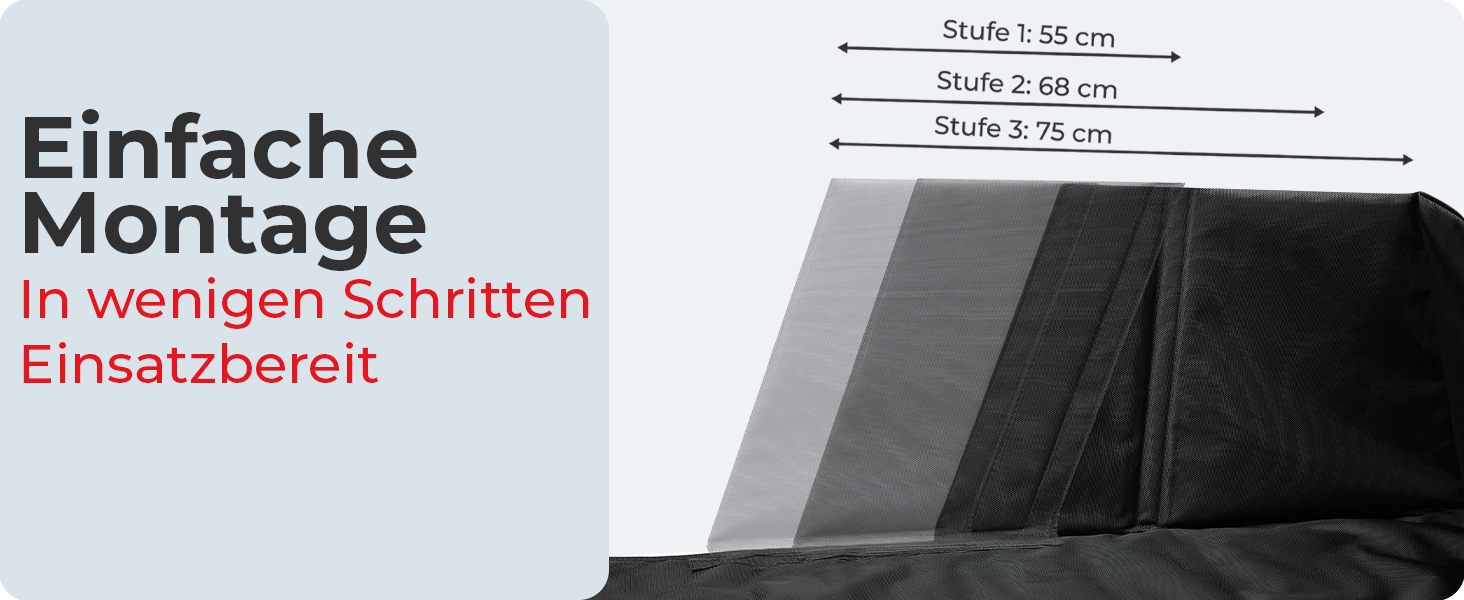 Захист для багажника автомобіля Achilles з боковинами та захистом краю, килимок у багажник, захист для собак, універсальний