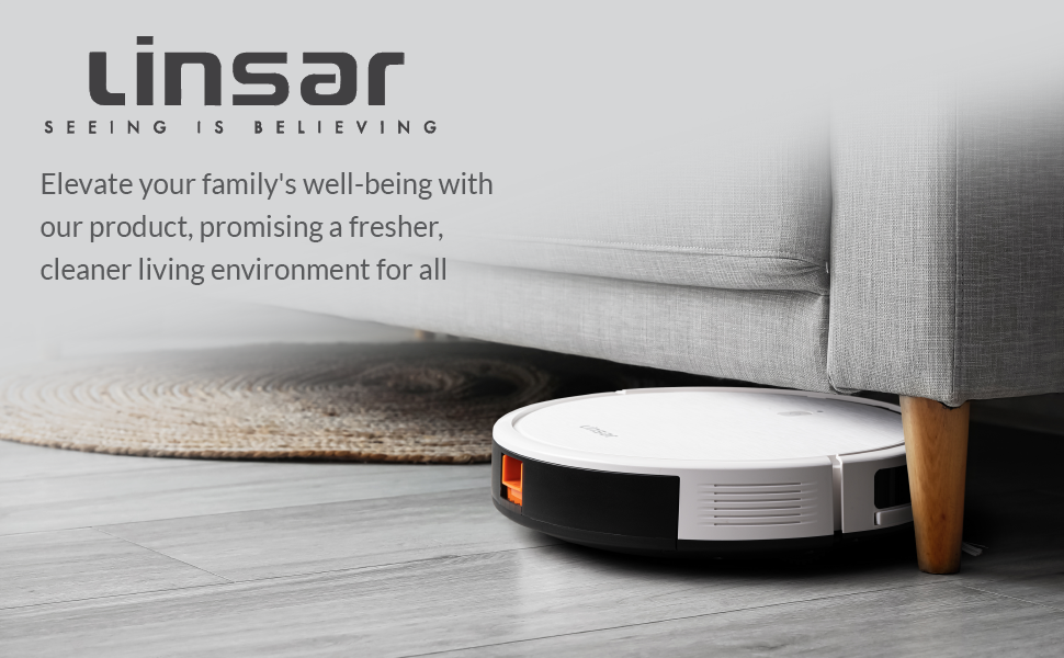 Робот-пилосос з функцією миття - для килимів, твердих поверхонь та шерсті тварин. З пультом дистанційного керування та стацією для зарядки. Робочий час до 120 хвилин, керування через додаток.