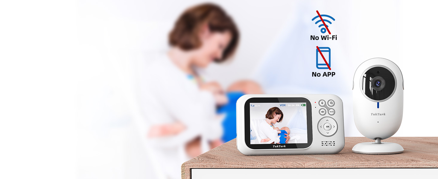 Відеоняня TakTark з камерою, 3.2