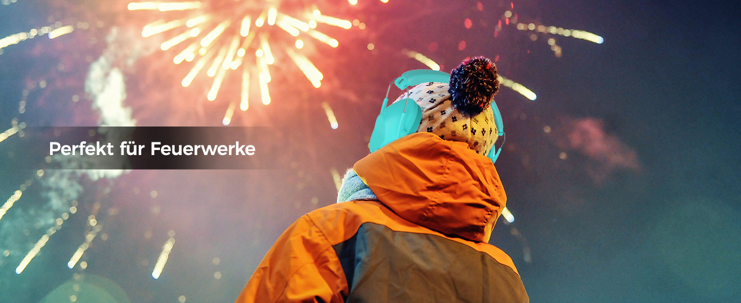 Навушники для захисту від шуму ProCase для дітей, блакитні