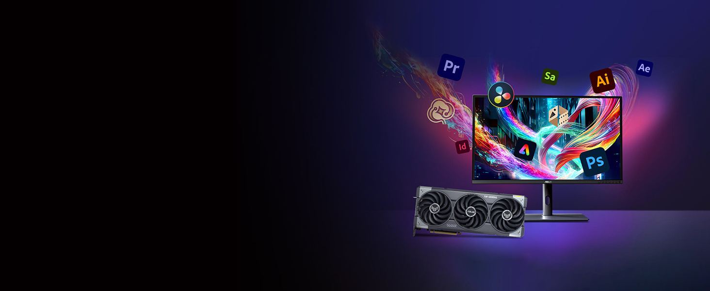 Ігрова відеокарта ASUS TUF Gaming GeForce RTX 5060 OC Edition 8GB GDDR7, PCIe 5.0, DLSS 4, чорна
