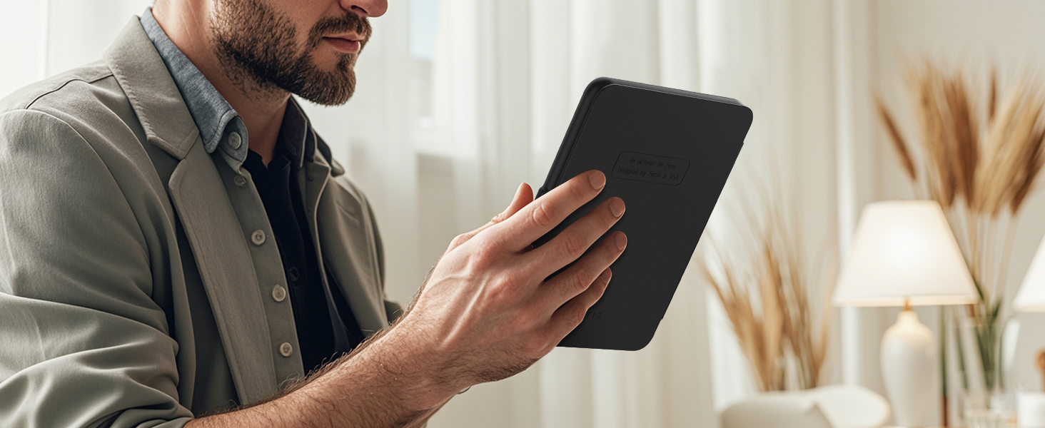 Чохол Fintie для Kindle 6 (11 покоління) 2024/2022 з авто-вимиканням, захисний чохол для Kindle Basic 2024, Ozean Marmor