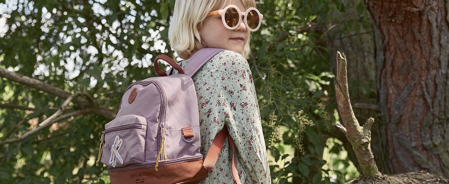 Дитячий рюкзак LÄSSIG Adventure Dragonfly з нагрудним ременем, 6,5L, від 3 років